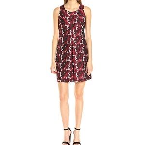 RACHEL Rachel Roy Jacquard Floral Print Dress